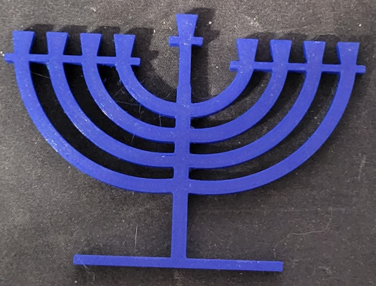 Menorah by masterofstuff124 Download free STL model