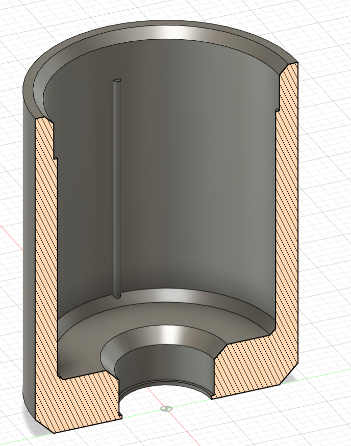 Simple parametric magnetic Candle Holder
