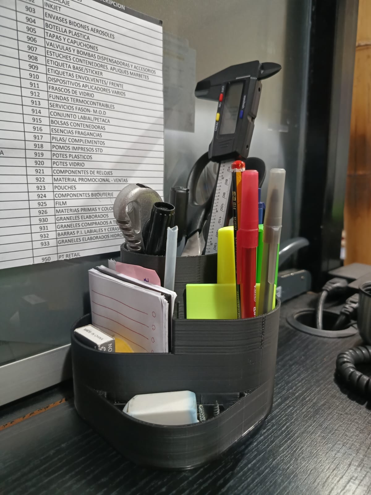 Lapicero organizador escritorio