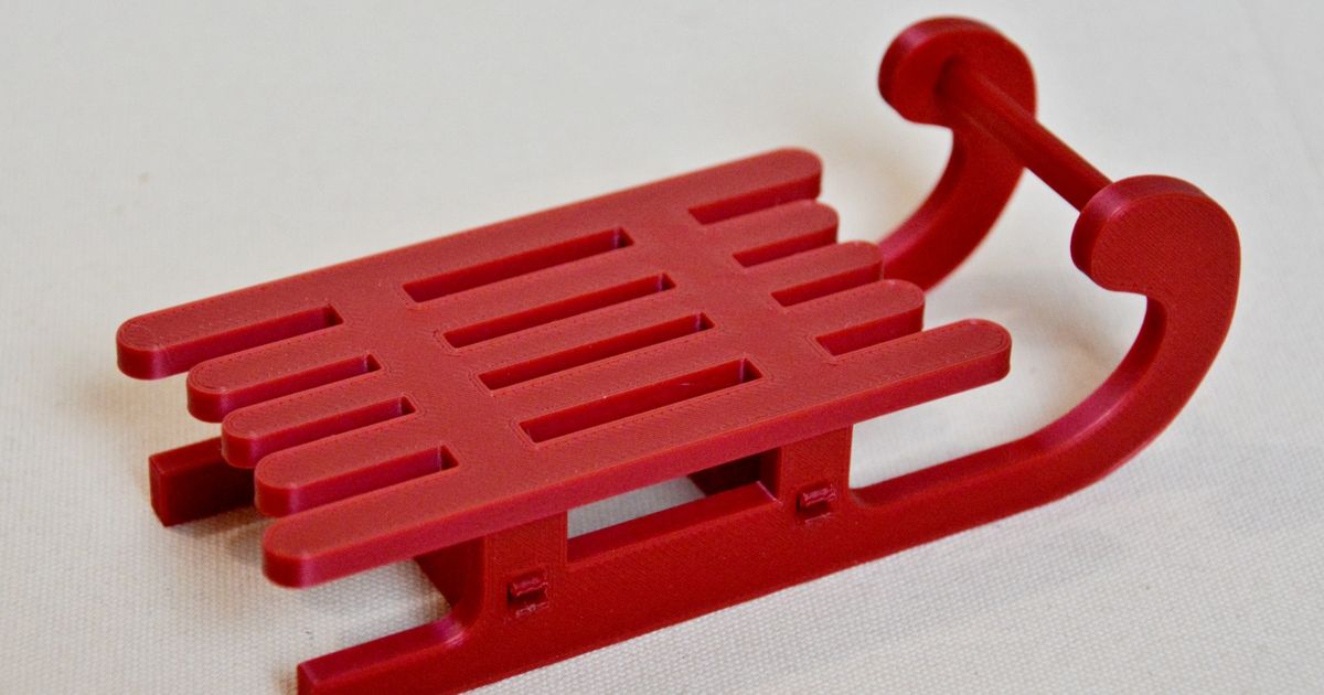 Sledge Puzzle by J. V. Download free STL model