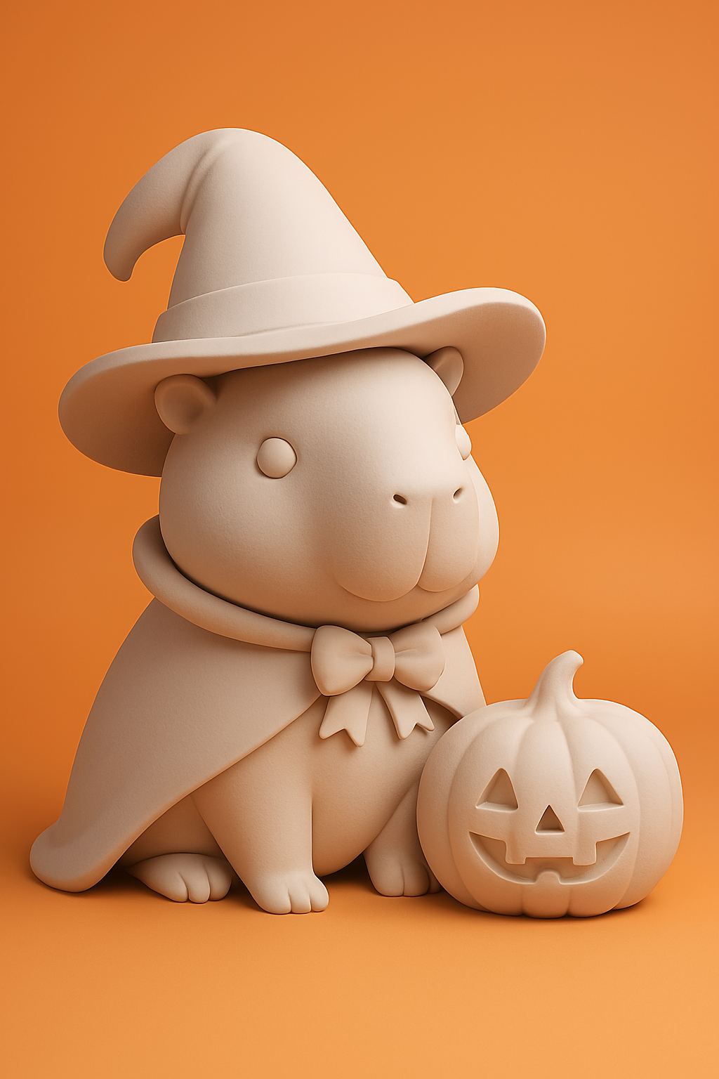 Cute Halloween Capybara