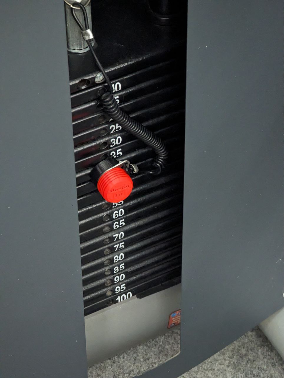 Gym Key Knob for M6 thread (Inter Atletika)