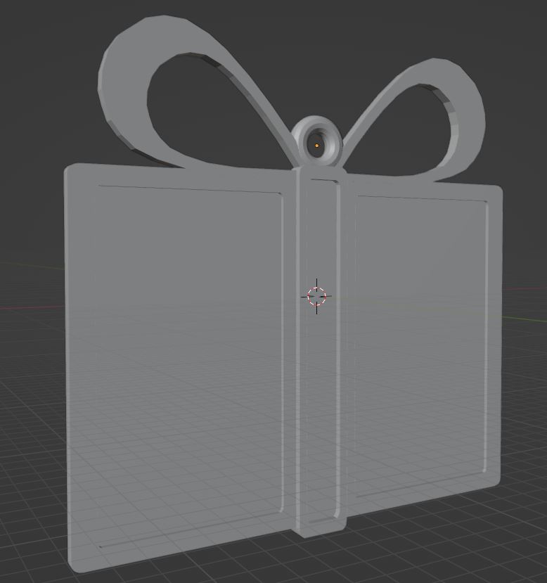 Simple Present Ornament by Bandy Download free STL model