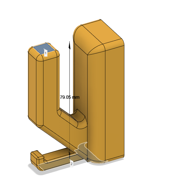 Hanger hook with hidden fasteners