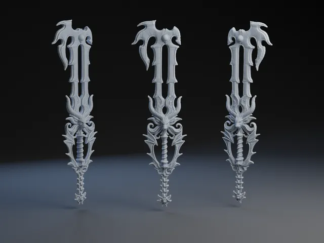 Gazing Eye KeyBlade