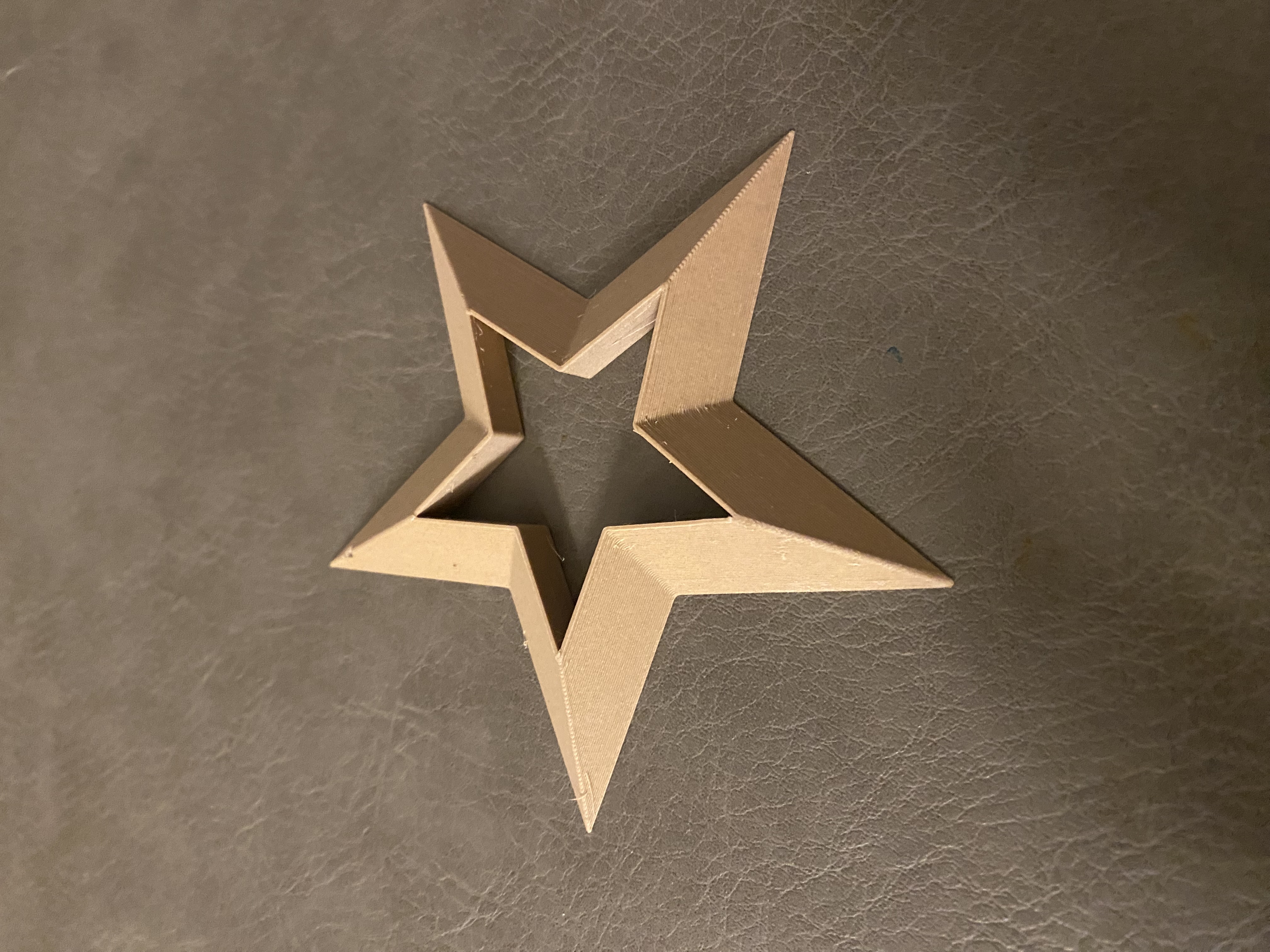 Christmas star - Star in star / Weihnachtsstern