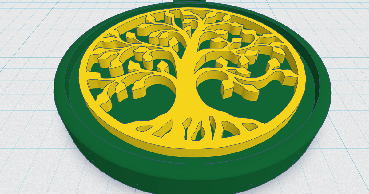 Celtic / Norse - Tree Of Life Pendent 3 by Peter Ennist | Download free ...