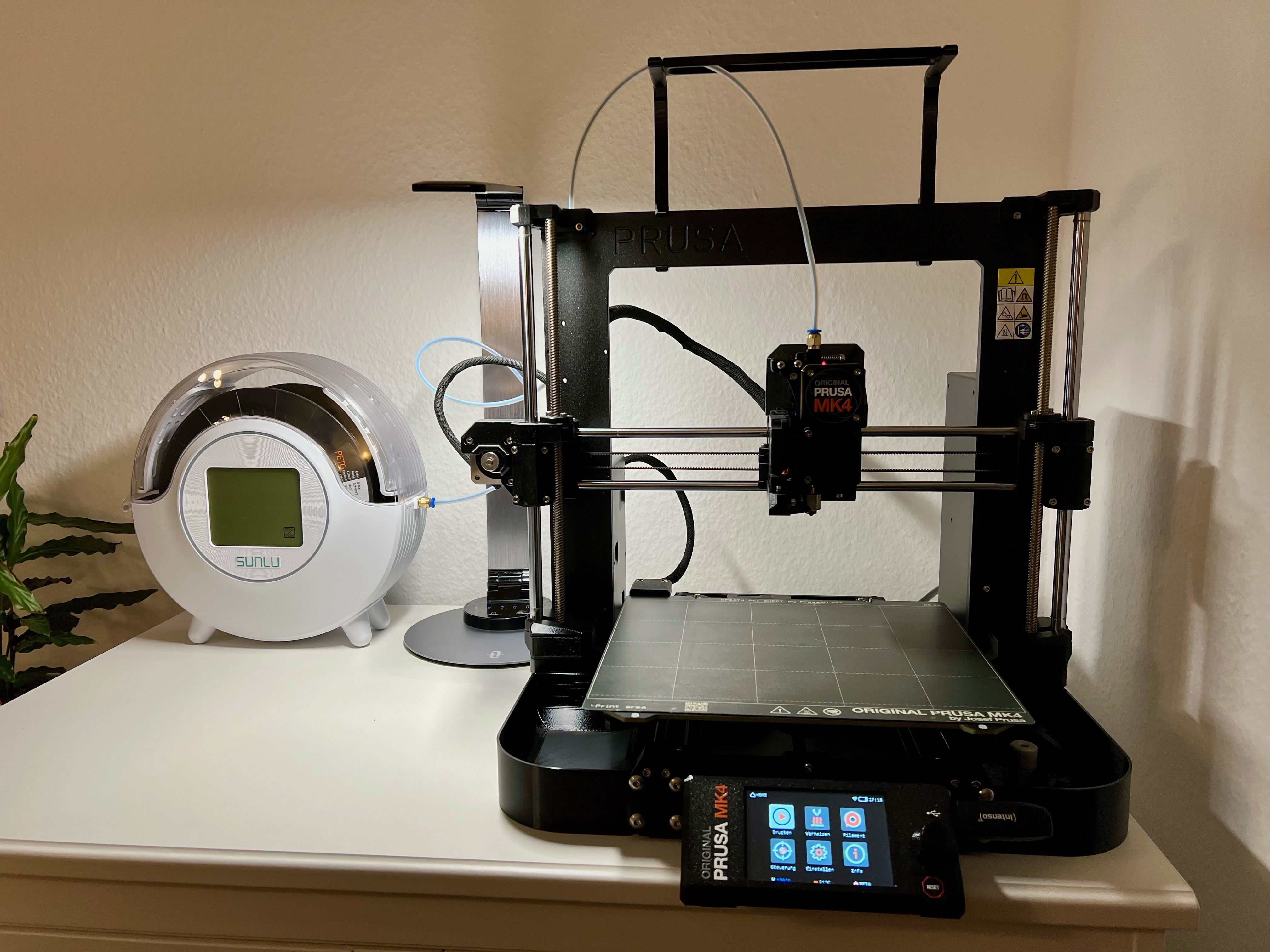 Prusa MK4 PTFE Tube / Filament Guide
