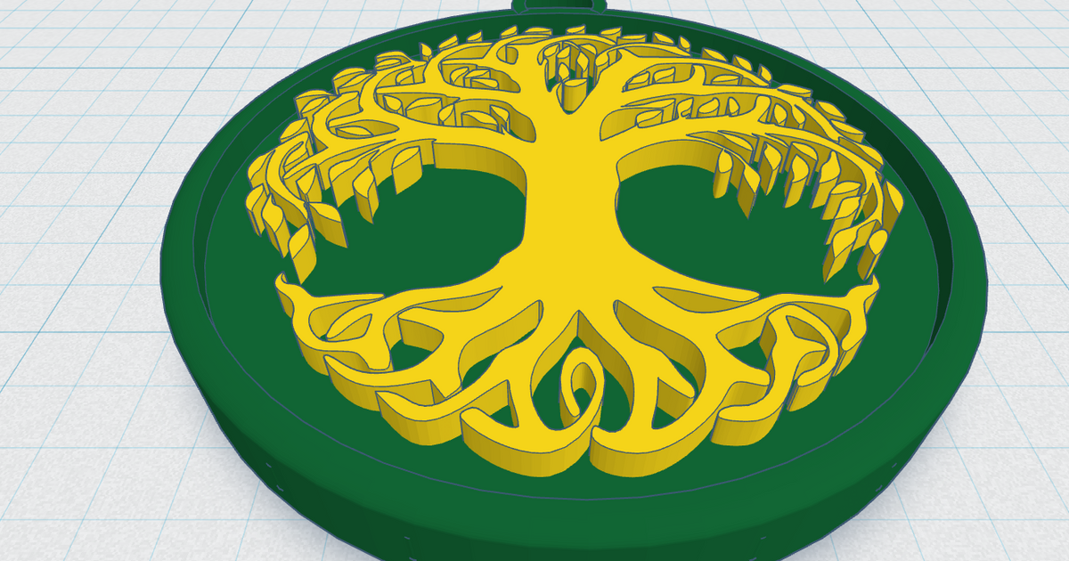 Celtic / Norse - Tree Of Life Pendent 11 by Peter Ennist | Download ...