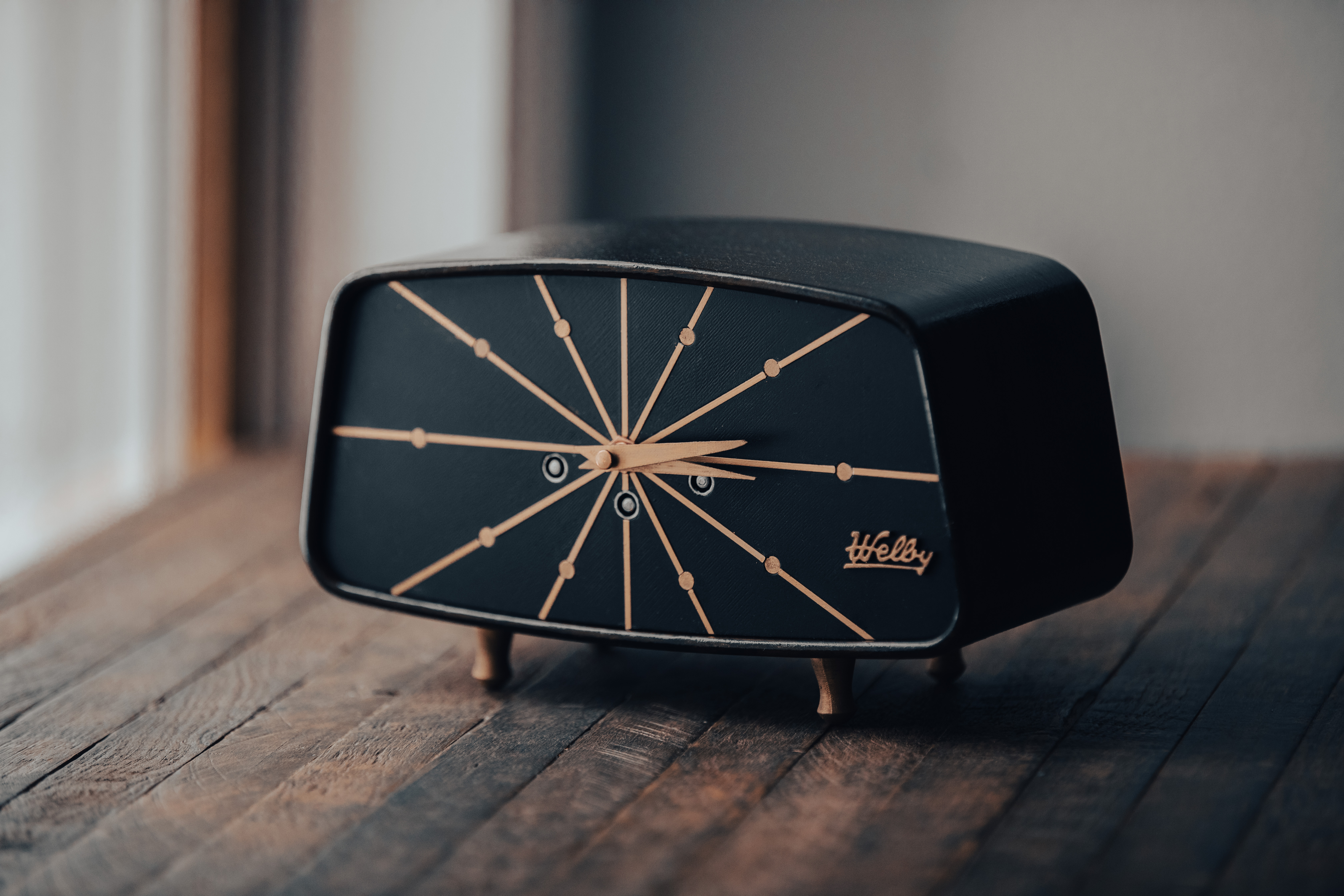 Mid-Century Welby Mantle Clock