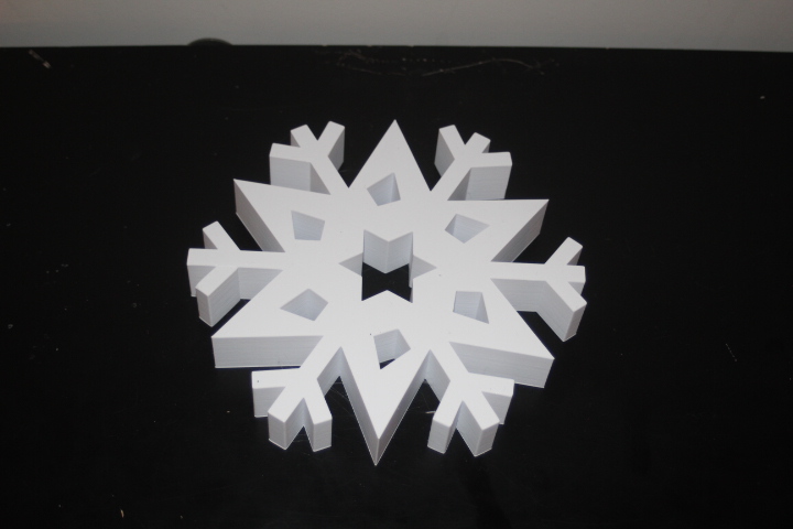 Free Standing Christmas Star