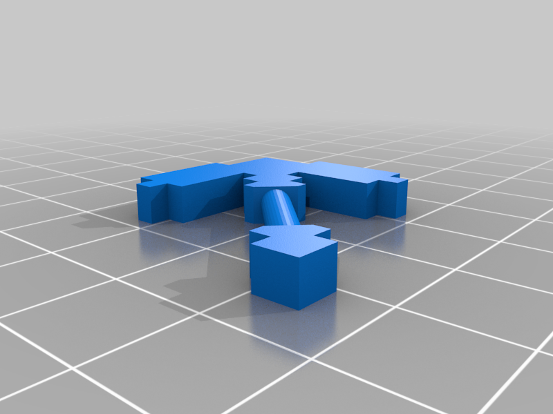 Miniatura 3 do modelo 3D Lego Minecraft Pickaxe