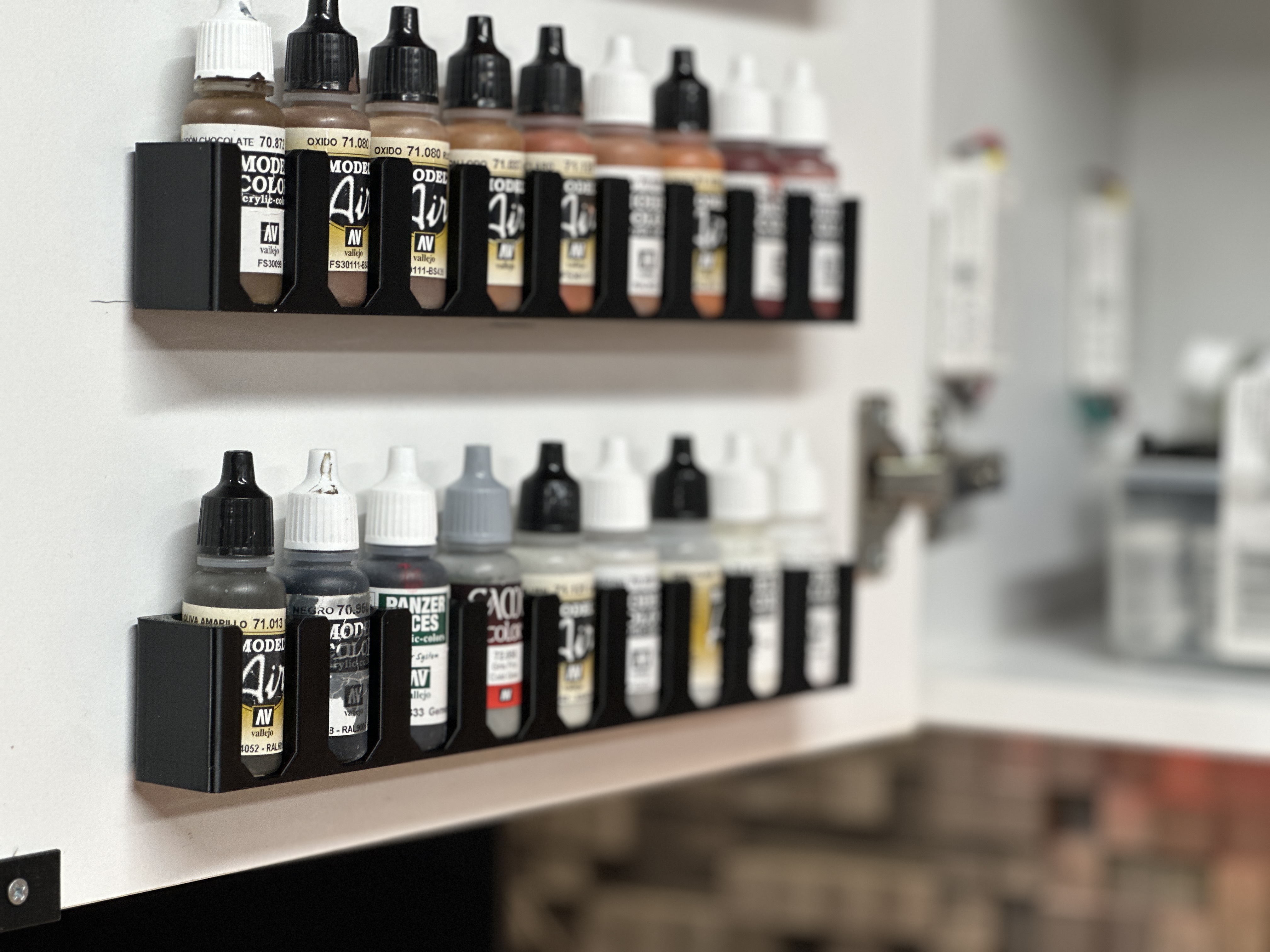 Paint Dropper Bottle Rack Various Sizes for Miniature Painters by