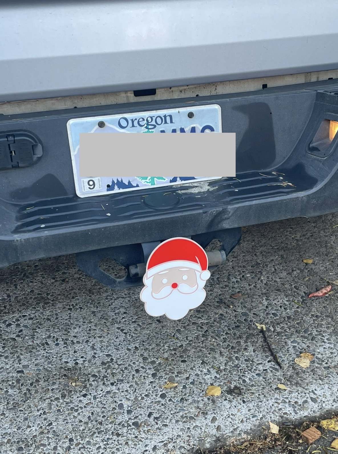 santa hitch cover by Barbarrosa503 Download free STL model