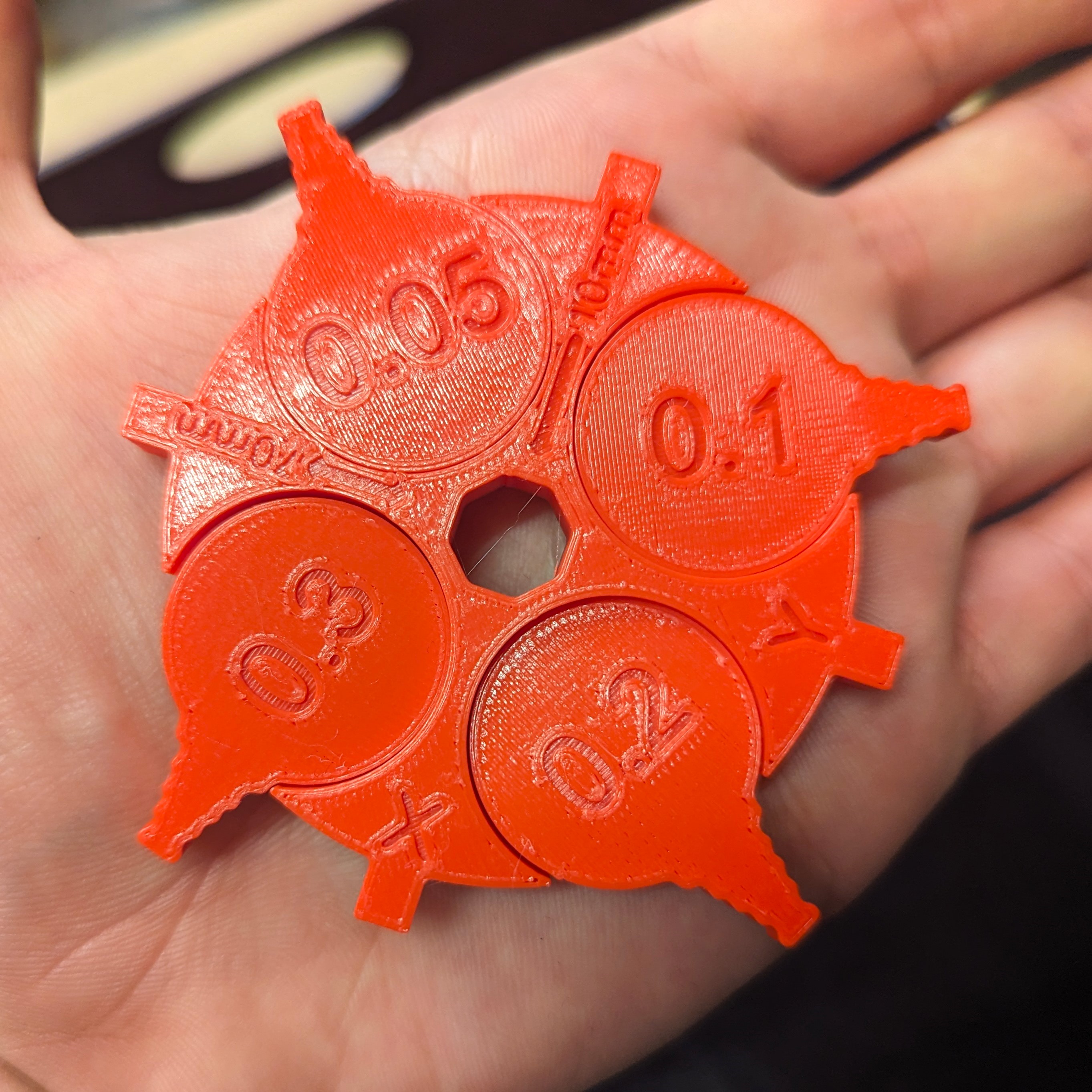 Fast Calibration Disc by Preischl 3D Download free STL model