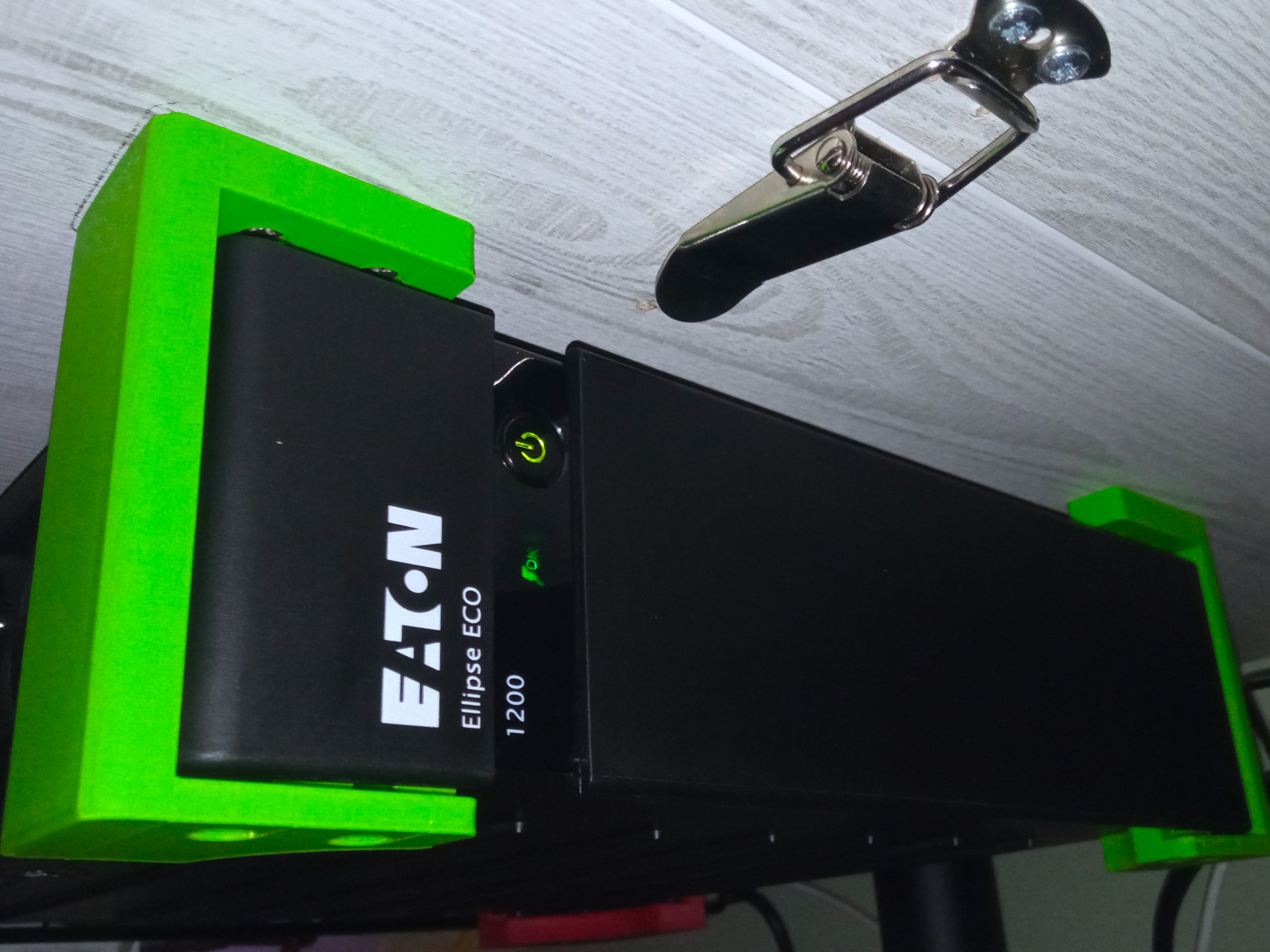 Holding In Place Under-desk Mount for Eaton Ellipse ECO UPS