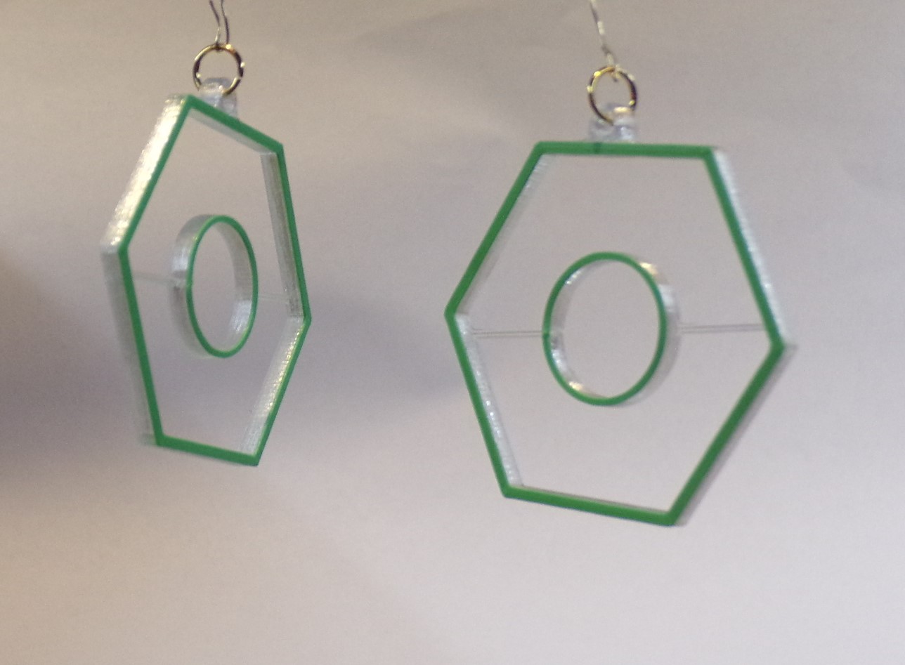 Miniatura 5 do modelo 3D Simple earring