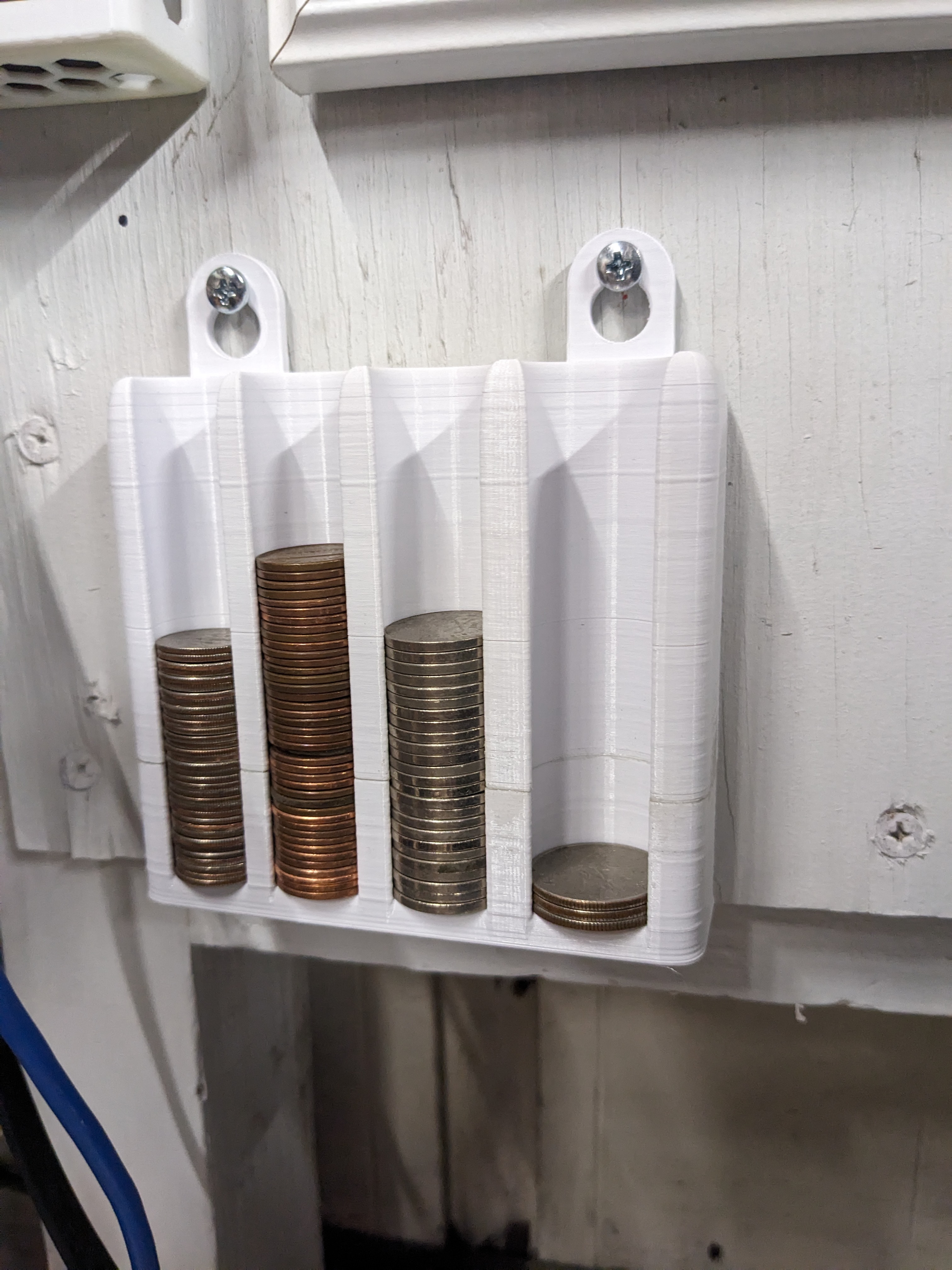 Coin Holder Remix - Taller and wall mount