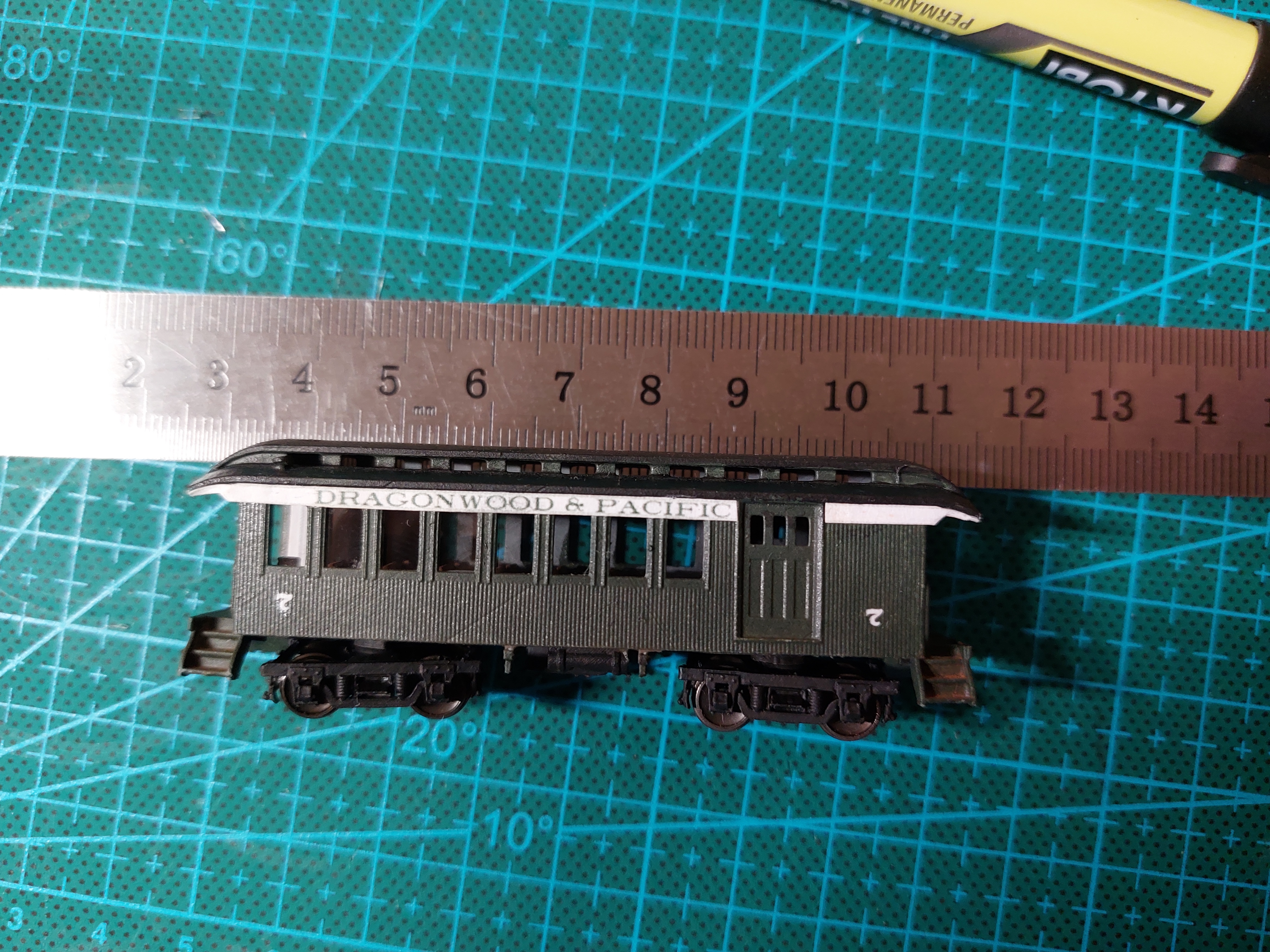 1890s 40' Combine Coach -- N Scale