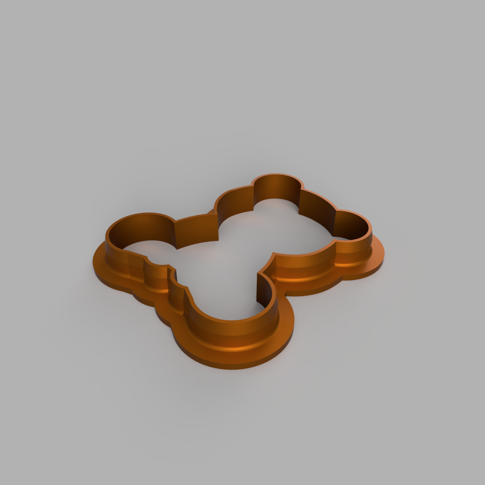 Teddy Bear Cookie Cutter by SJThreeD Download free STL model