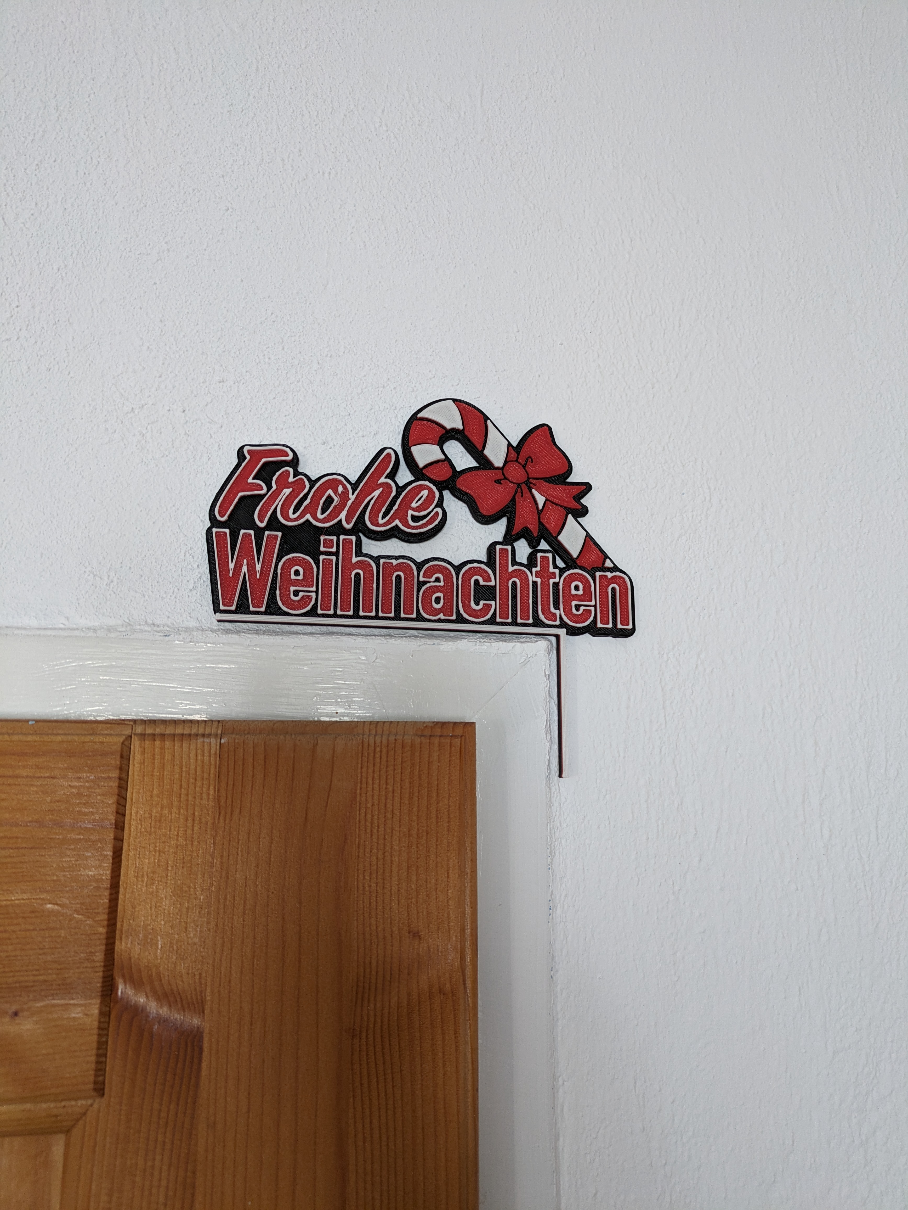 Christmas door corner / Frohe Weihnachten / Dekoration für Türrahmen