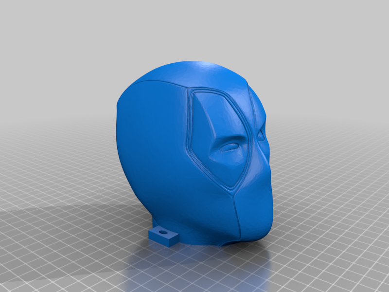 Deadpool 2 inch Ball hitch cover by Joe Fiore Download free STL model