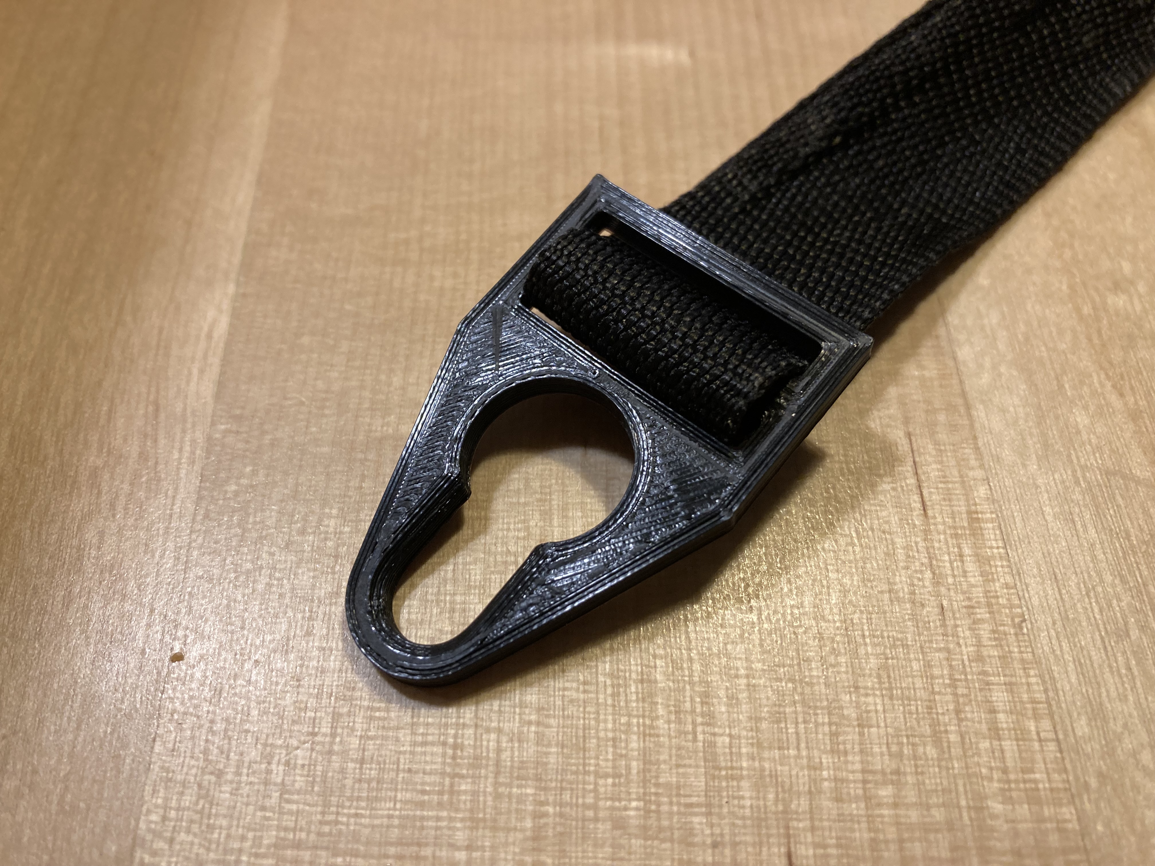 Ukulele/Guitar Strap End&Knob 25 mm