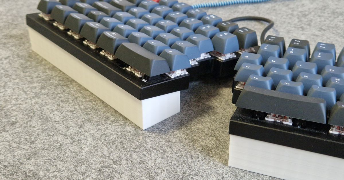 Keychron Q11 negative tilt kit by Flo Download free STL model