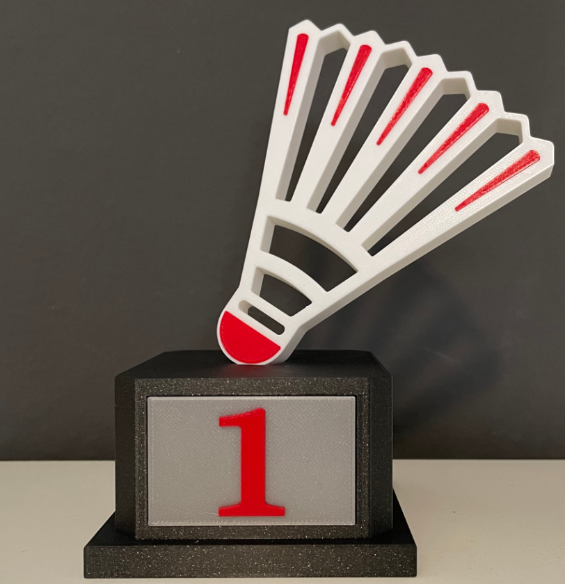Badminton Trophy / Pokal