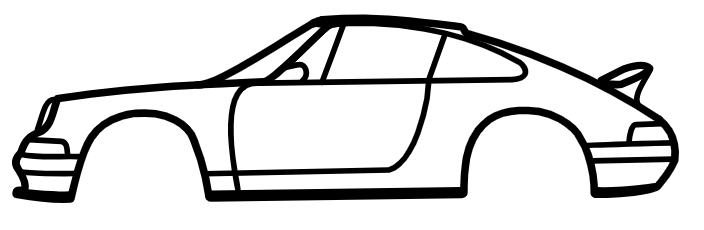CarSilhouette - Porsche 911 Carrera 2.7 RS (1973)