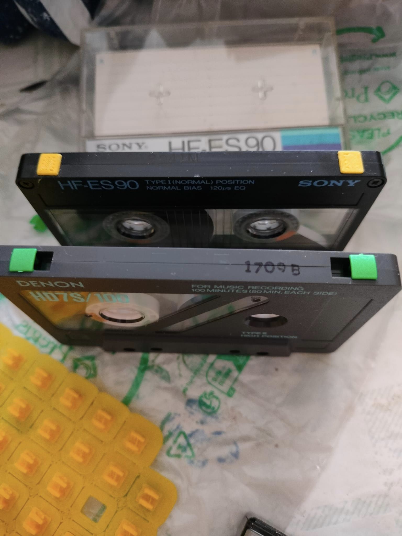 Audio Cassette Tape Tab Out To Tab In Conversion Plug by hanysX