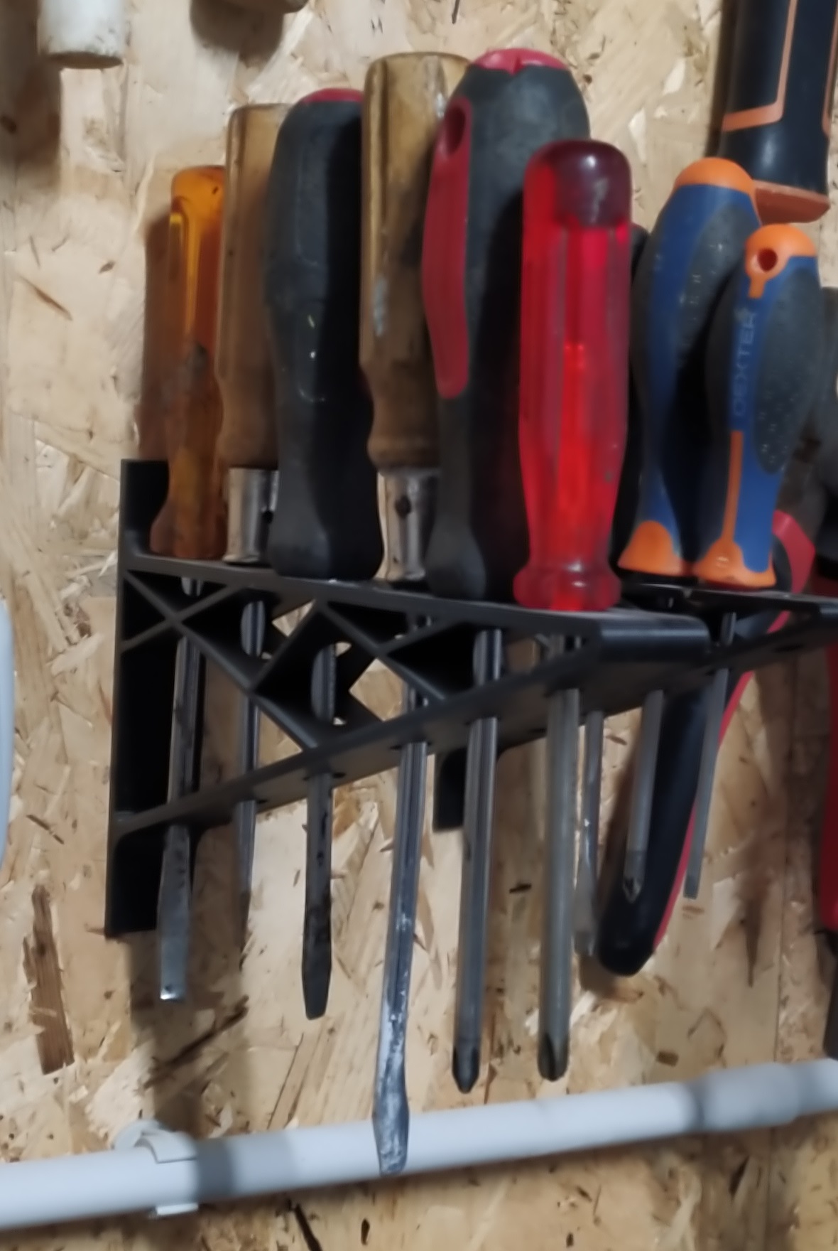 Organiseur Tournevis Mural Métal Ruaizel - Support Garage Atelier Type 2