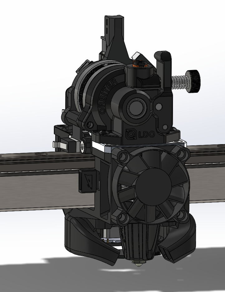 T1H2 Printhead for MGN12 Rails / RatRig Vcore