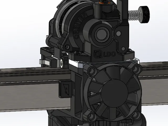 T1H2 Printhead for MGN12 Rails / RatRig Vcore