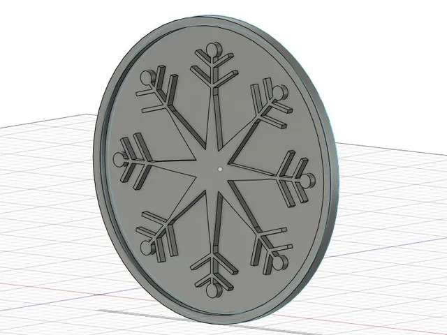 Snowflake saucer