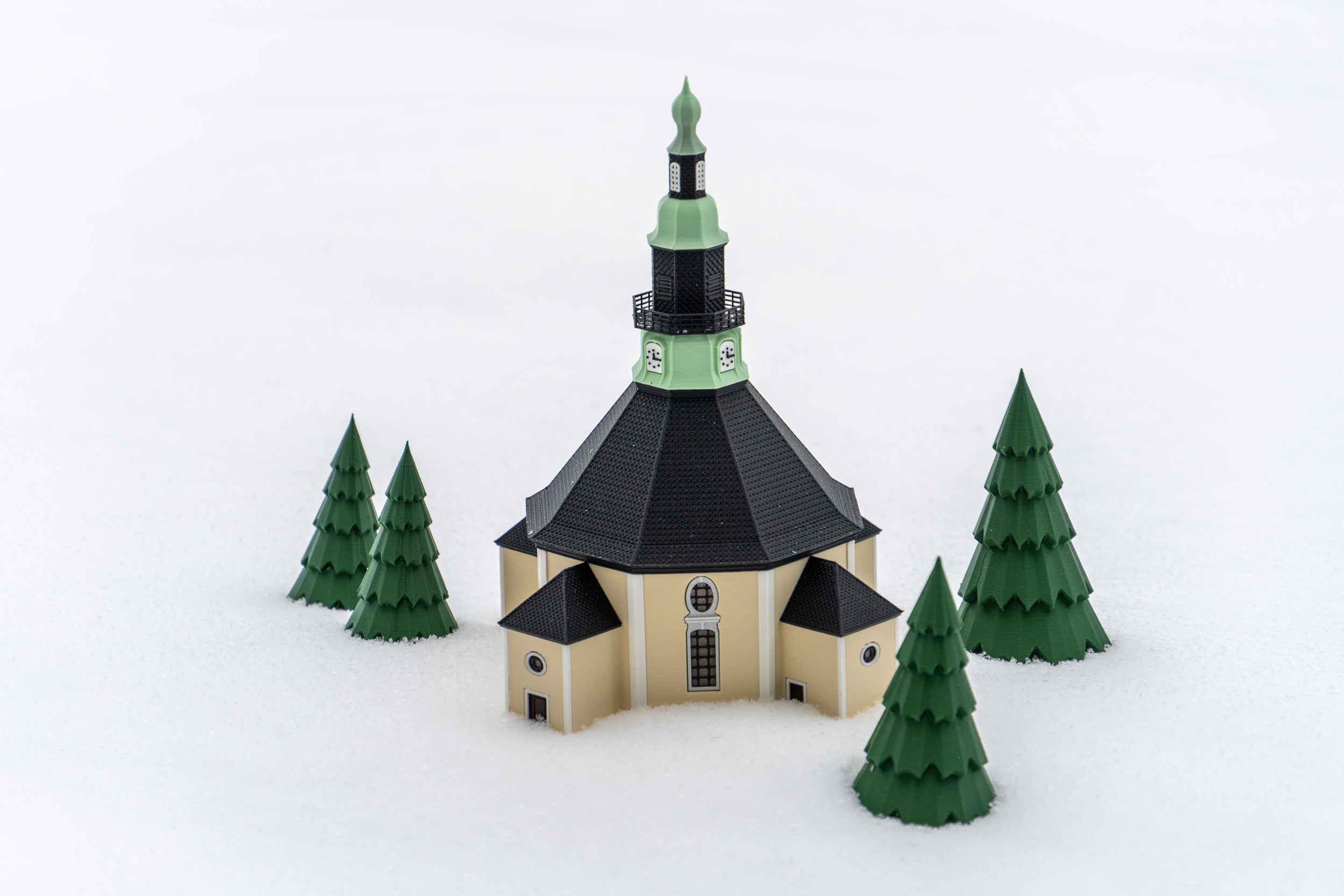 Bergkirche Seiffen by vandragon_de Download free STL model