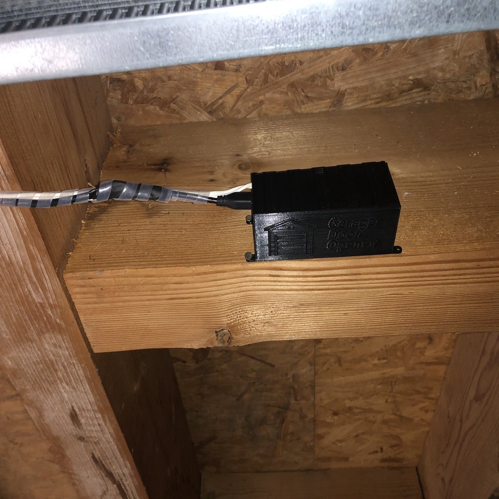 ESP8266 Case Garage Door Opener by neutr0n Download free STL model
