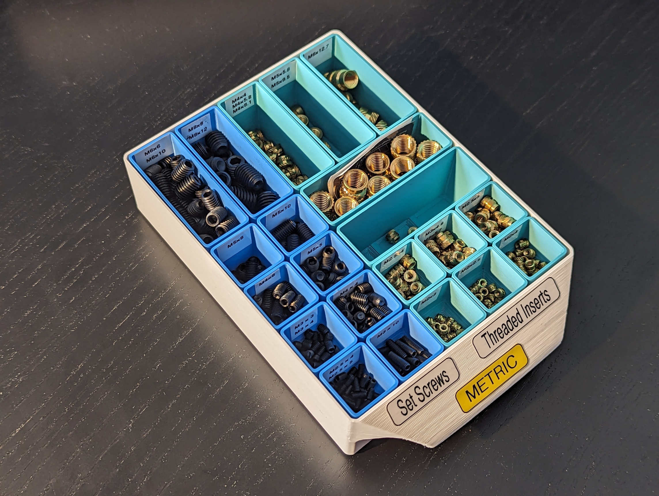 Modular Small Parts Drawer System by Marmoset Threat Download free STL model