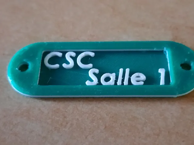 Label Keychain