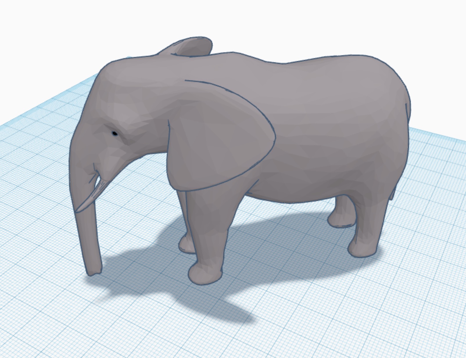 Cute elephant by George Hari Popescu | Download free STL model