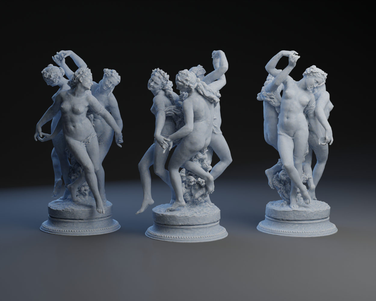 Les Trois Grâces, c. 1872 CE