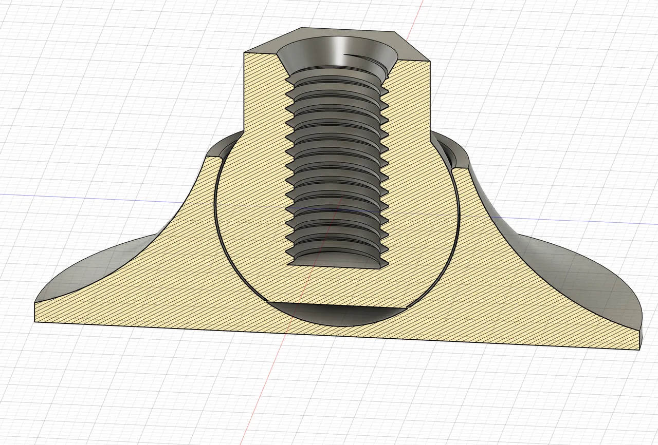 Machine Foot M10 by wololooo | Download free STL model | Printables.com