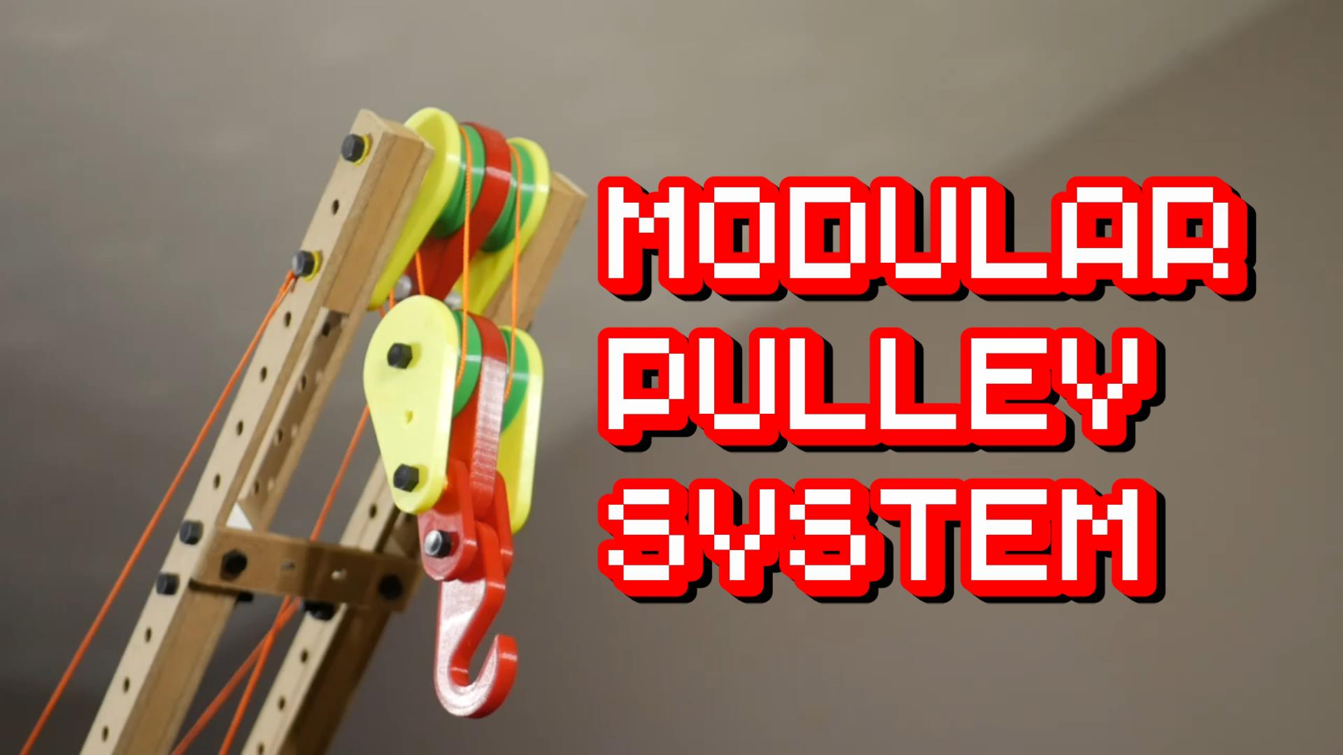 Modular Pulleys (Building Blocks)