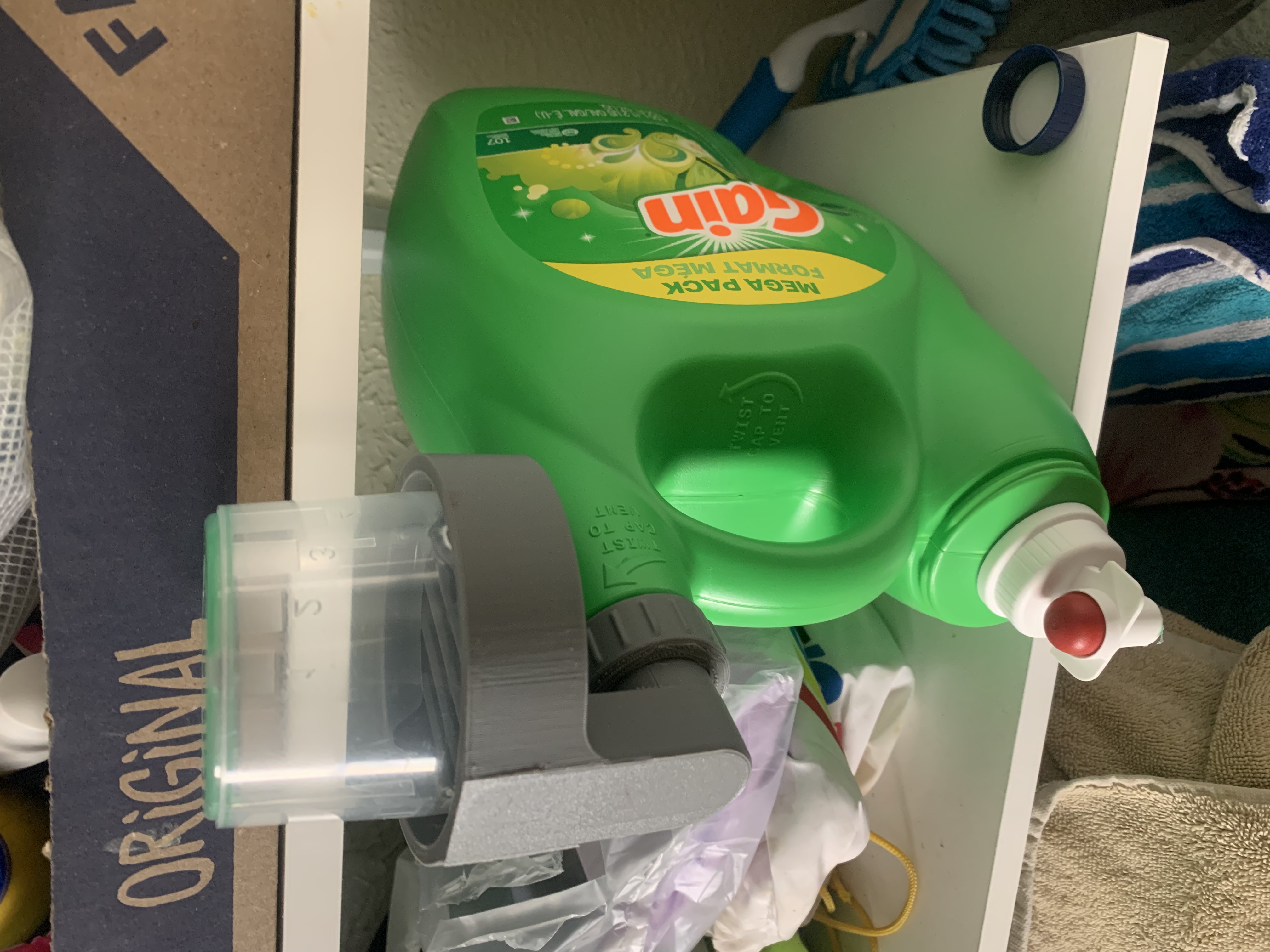 Laundry Soap Cup Holder by Kaden Cook Download free STL model