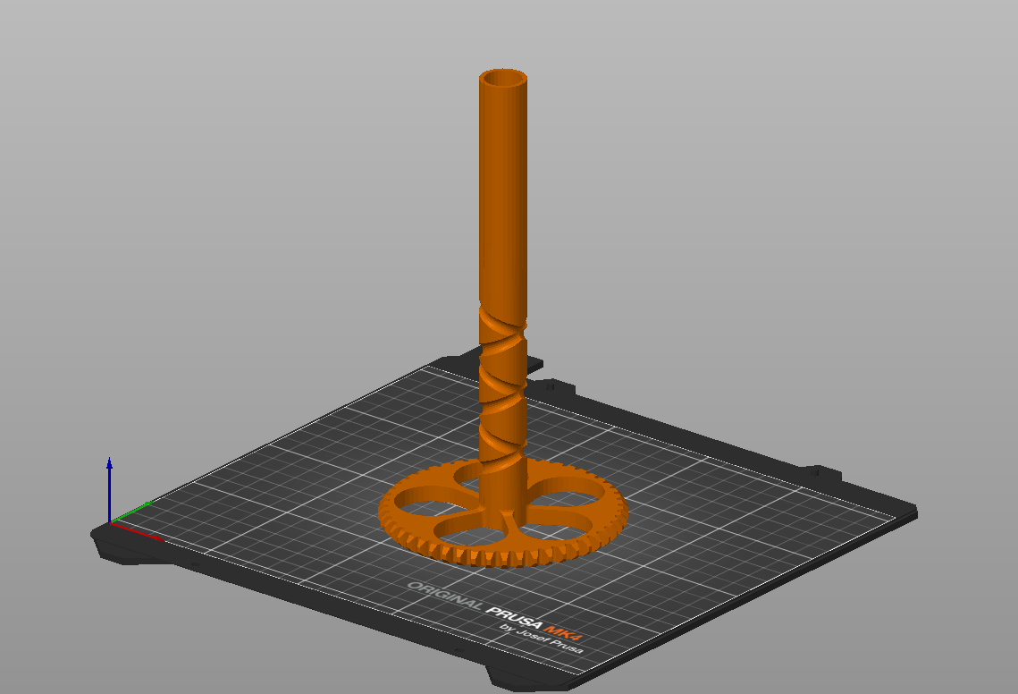 Pastamatic Leadscrews for 60mm and  80 mm Spools (e.g. Filament PM, Prusament, Prusa, Redline Filament)