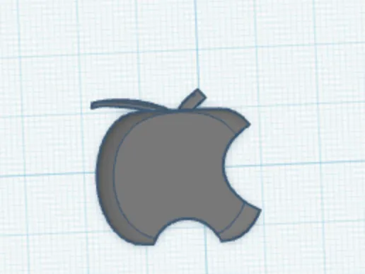 New apple logo.