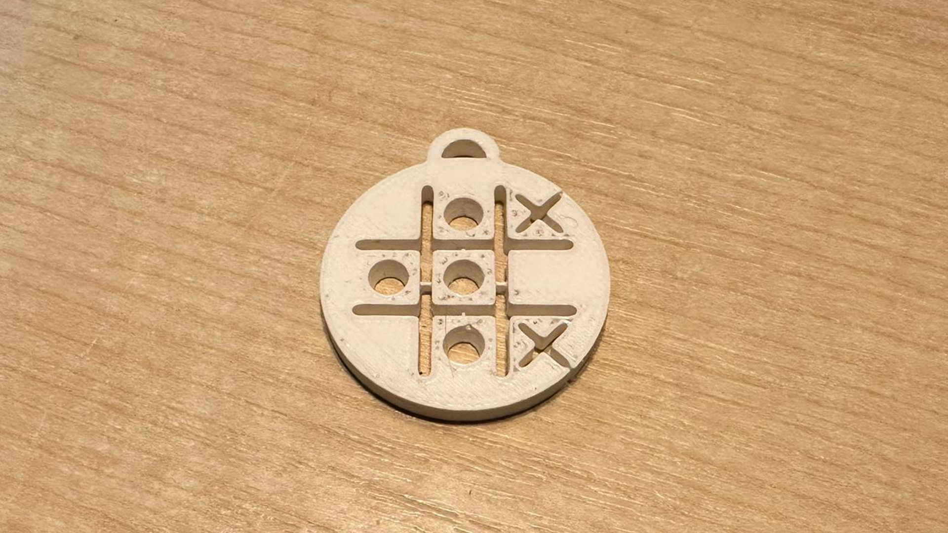Tic-Tac-Toe Keychain