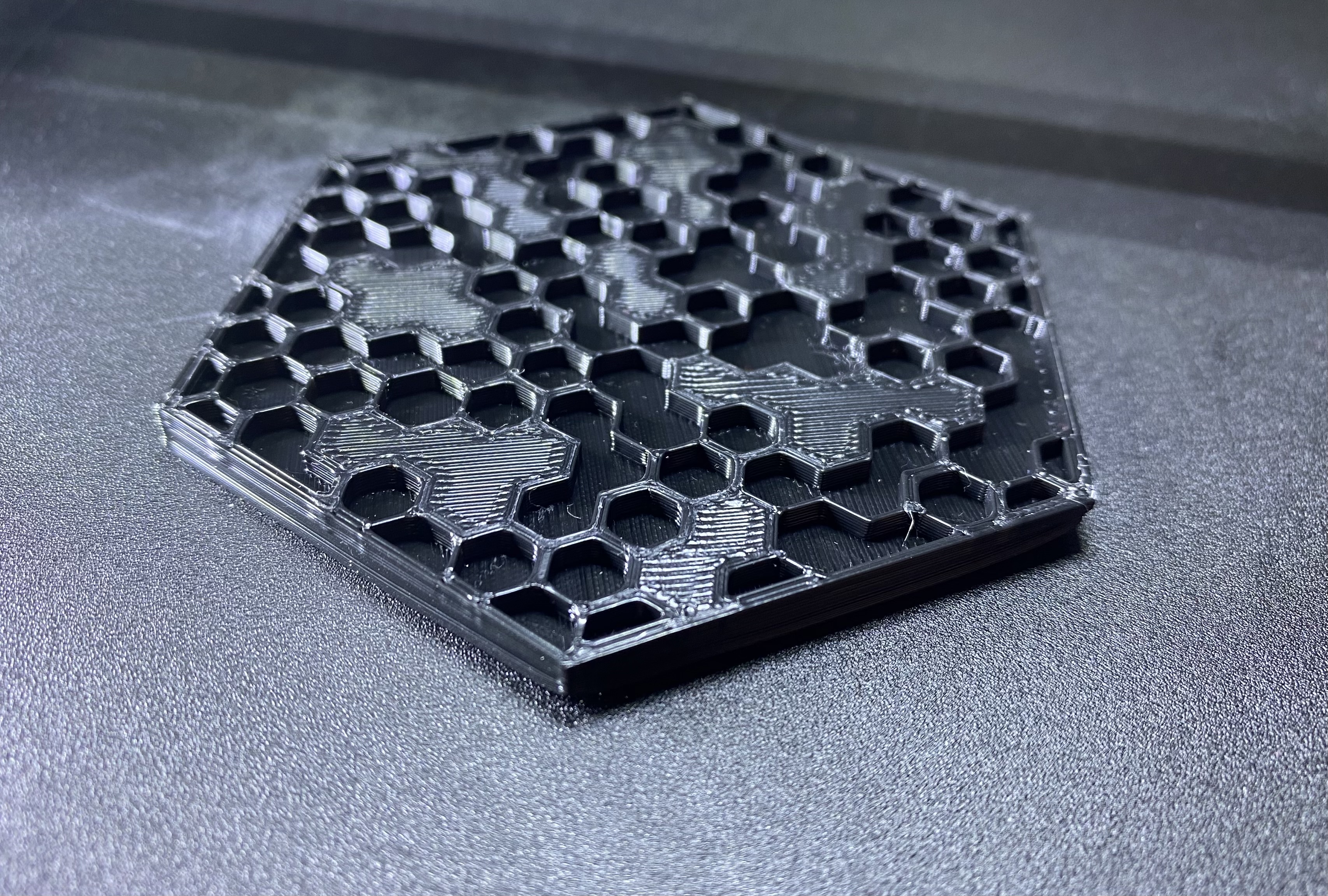 Miniatura 7 do modelo 3D Hexagonal Coaster