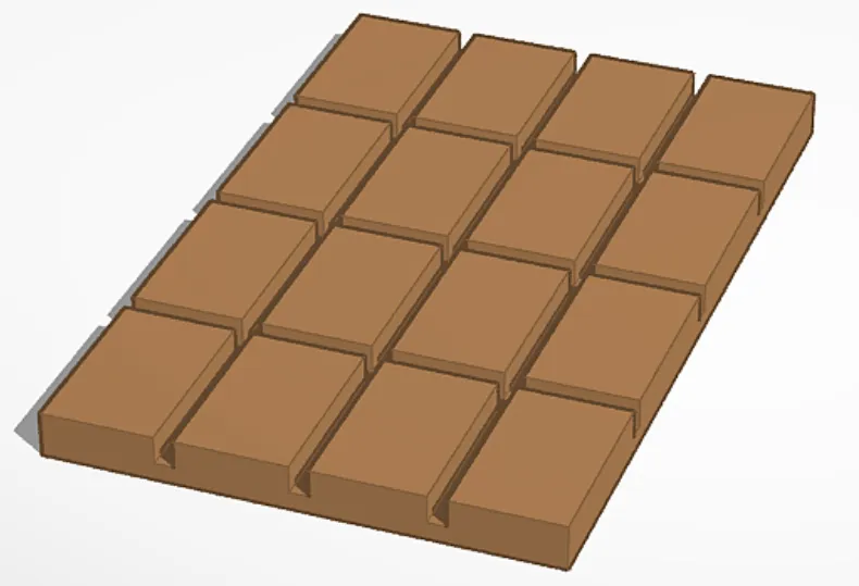 Chocolate Mold by strshp, Download free STL model