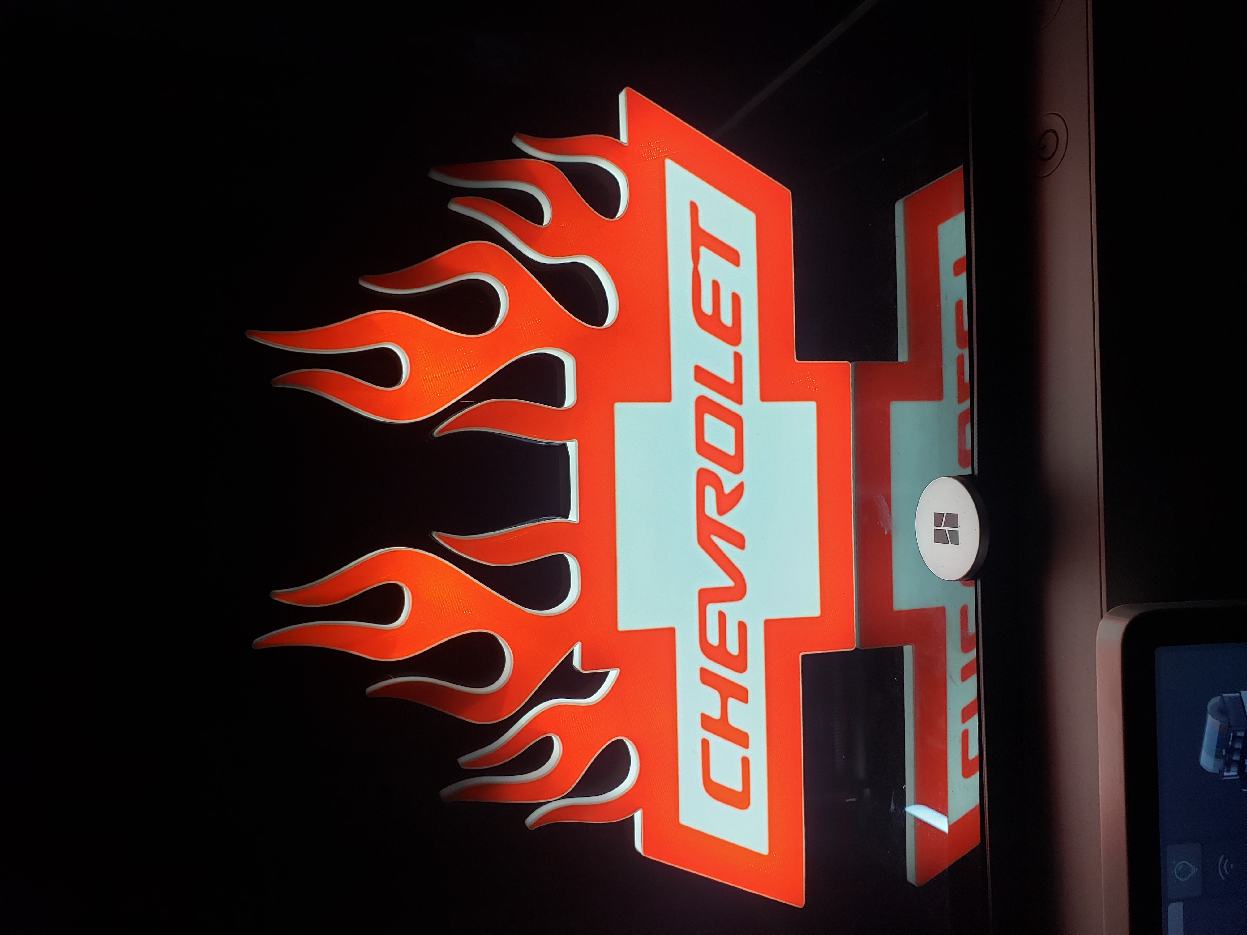 Chevy Flames Lightbox — thumbnail 2